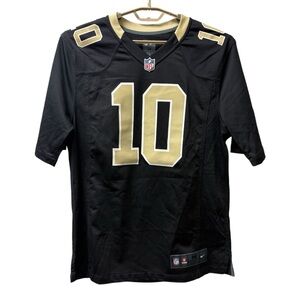 Nike Saints #10 Cooks On Field NFL Jersey Medium Black Gold